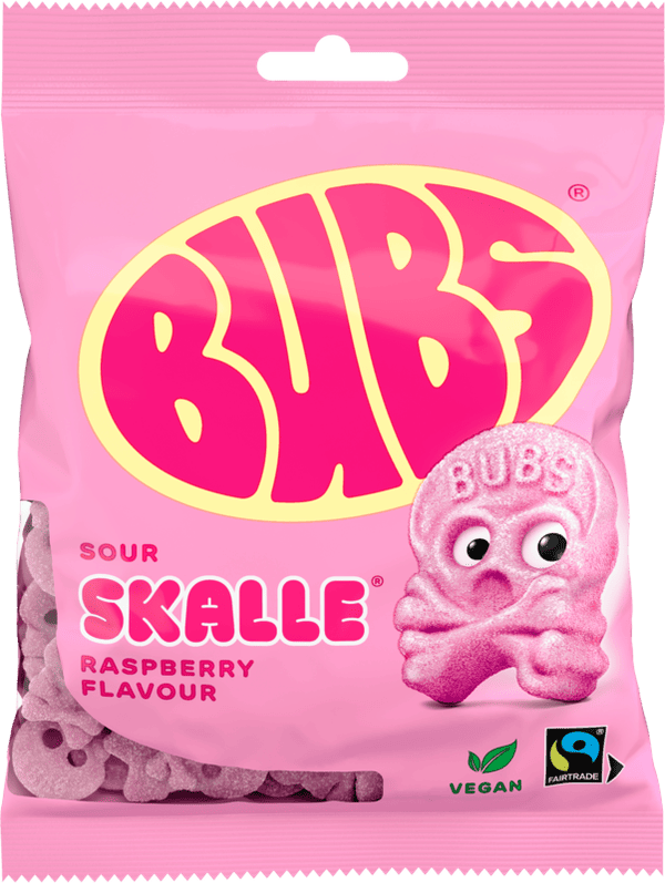 BUBS Raspberry SKALLE 90 G