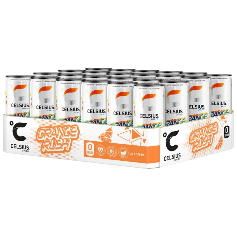 Celsius Orange Rush
