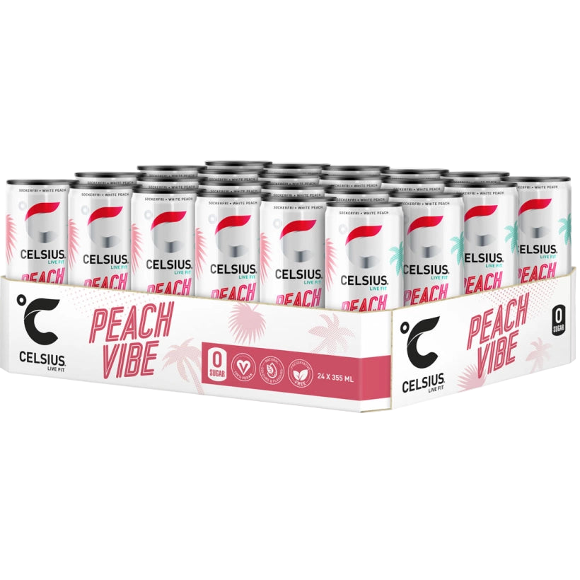 Celsius Peach Vibe