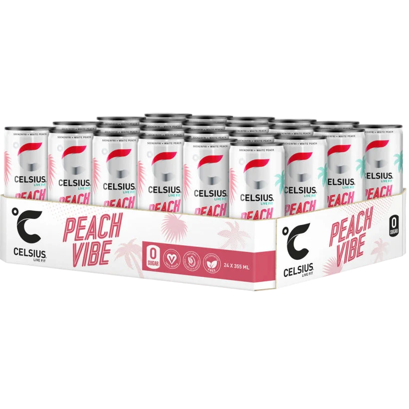 Celsius Peach Vibe