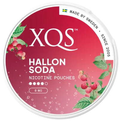 XQS Hallonsoda Slim Strong