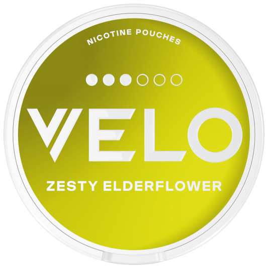 VELO Zesty Elderflower Slim Strong