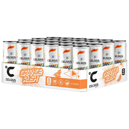 Celsius Orange Rush 