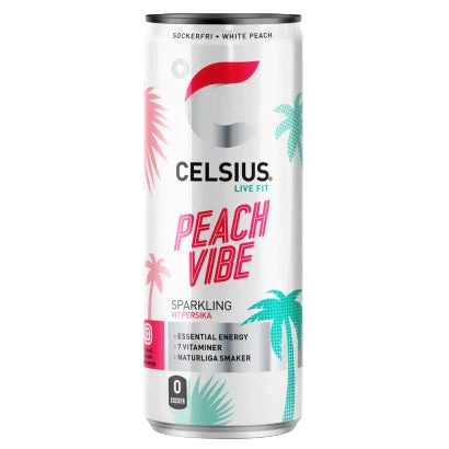 Celsius Peach Vibe 