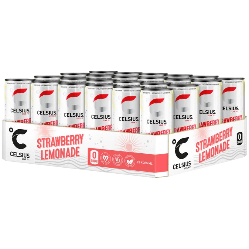 Celsius Strawberry Lemonade 