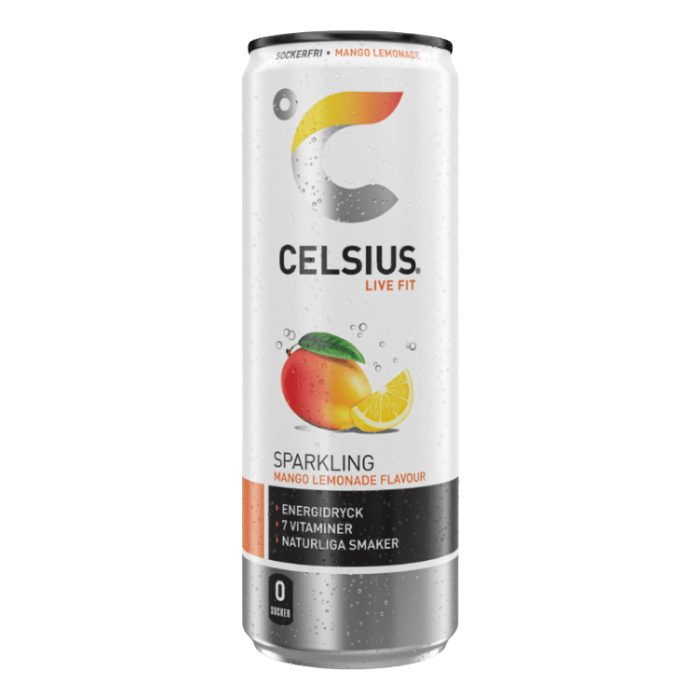 Celsius Mango Lemonade