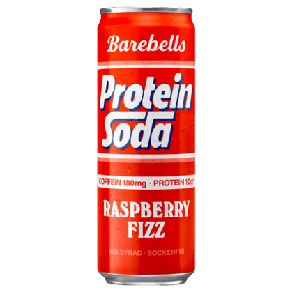Barebells — Protein Soda Raspberry Fizz