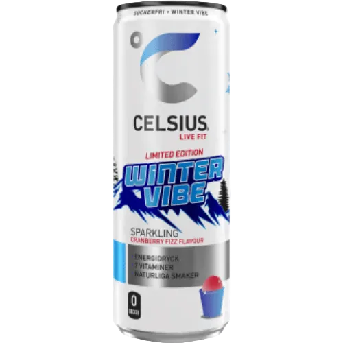 Celsius — Winter Vibe Cranberry Fizz