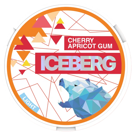 Iceberg Cherry Apricot Gum Light Slim