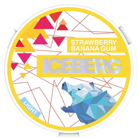 Iceberg strawberry Banana Gum Light Slim