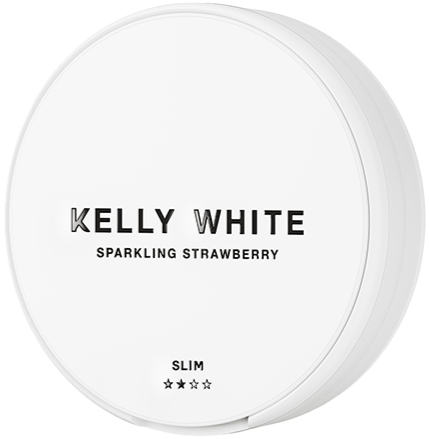 Kelly White Sparkling Strawberry Slim Normal