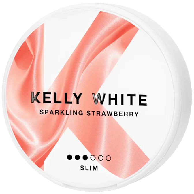 Kelly White Sparkling Strawberry Slim Normal