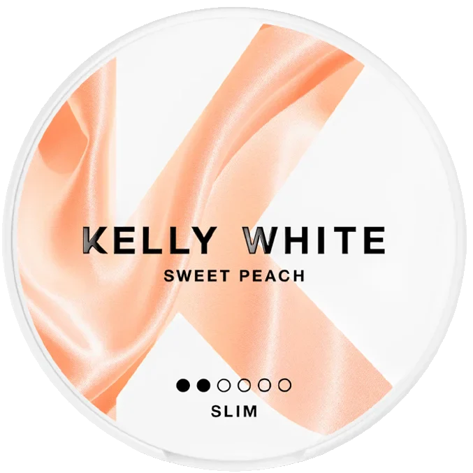 Kelly White Sweet Peach Slim Low