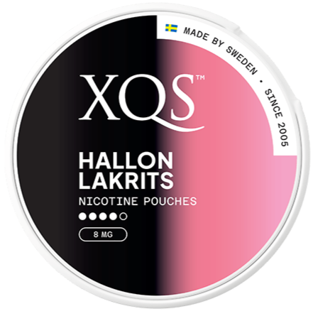 XQS Hallon Lakrits Slim Strong