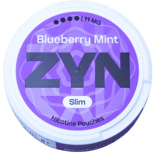 ZYN Blueberry Mint  Slim Extra Strong